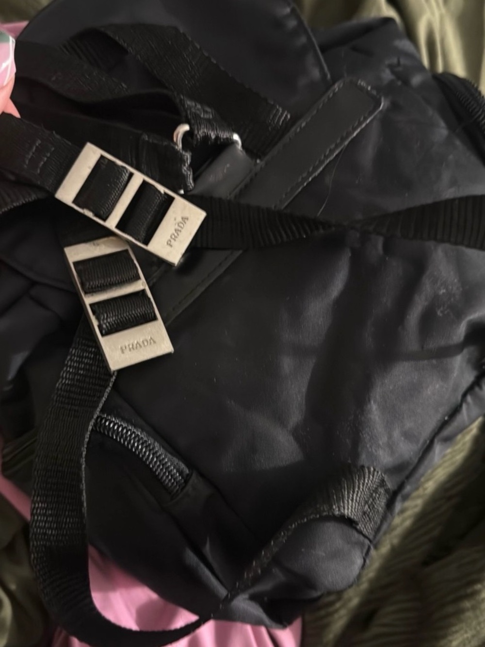 Prada Black Nylon Backpack - Picture 4 of 5